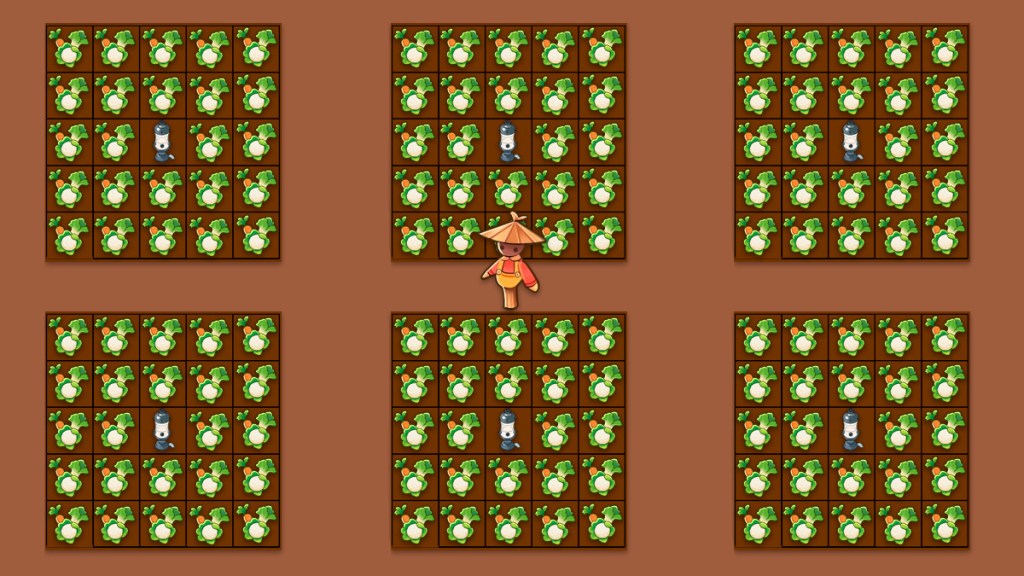 Coral Island Farm Pattern