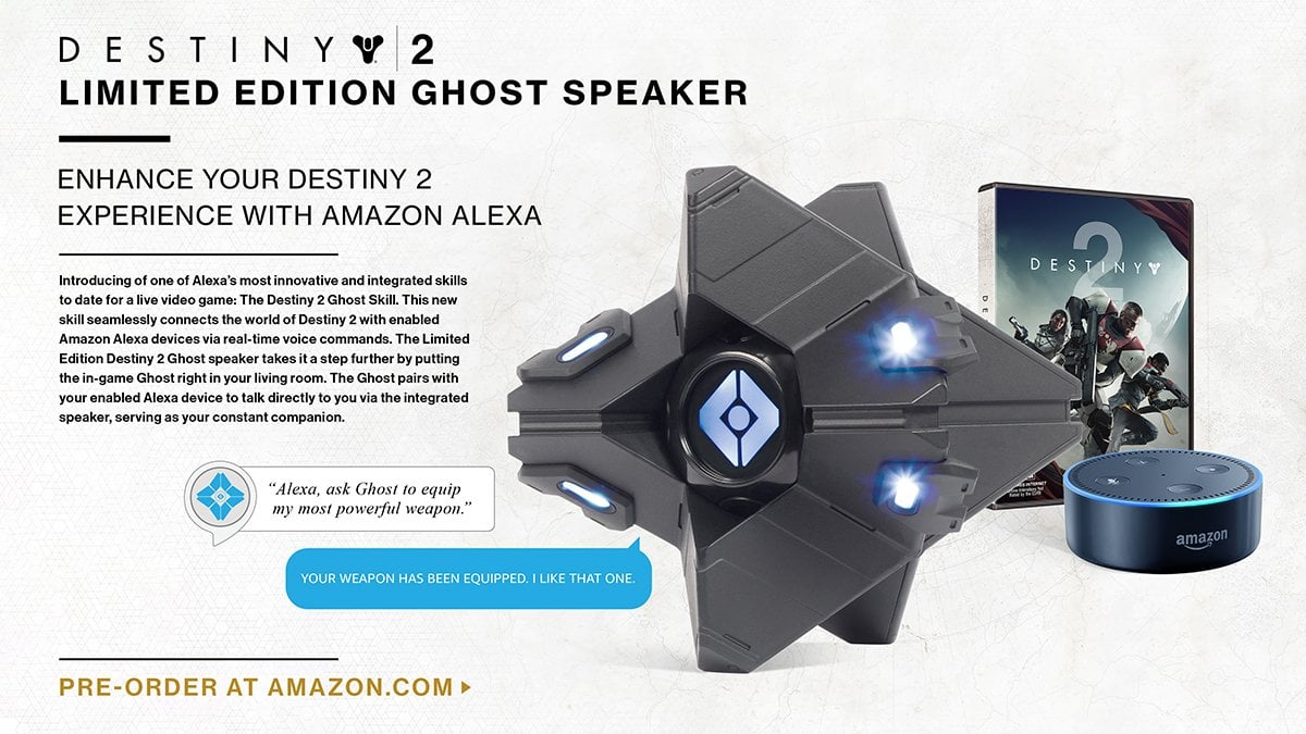 Destiny 2 Ghost Speaker Amazon Listing