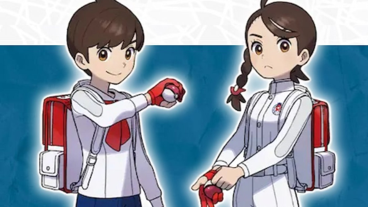 The protagonists from Pokemon Scarlet & Violet's Indigo Disk DLC