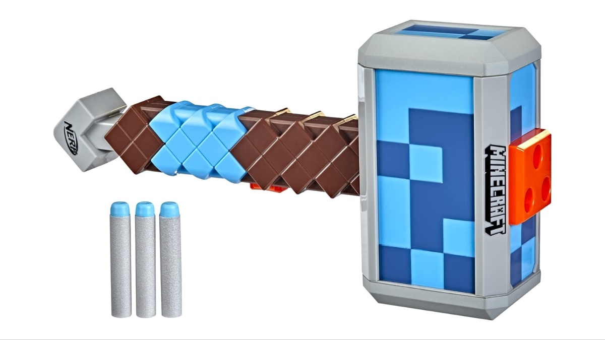 NERF Minecraft Hammer