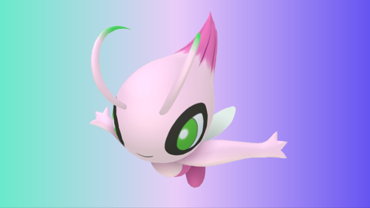 Celebi Shiny Mythical Pokemon