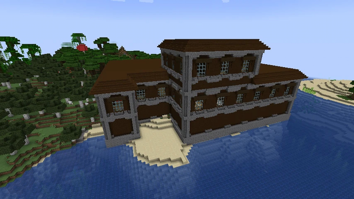 Woodland Mansion Spawn Minecraft Seed