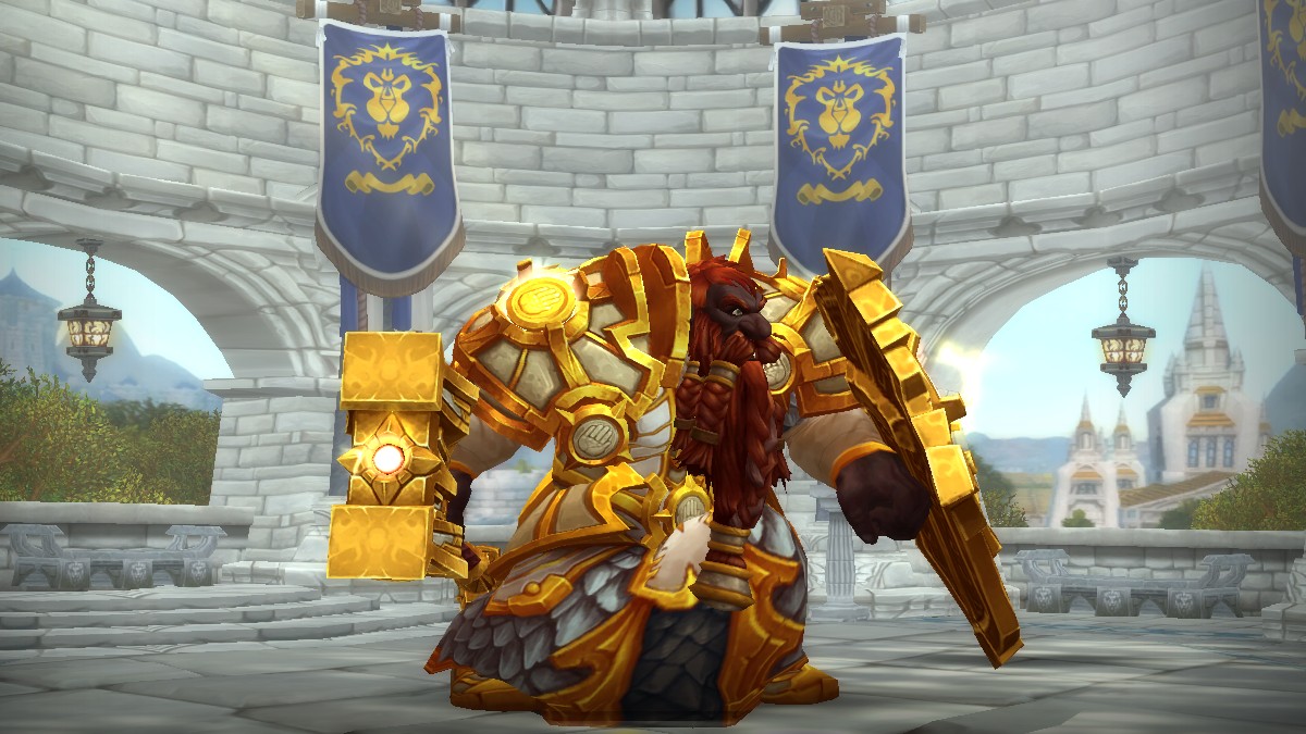 WoW Dwarf Paladin