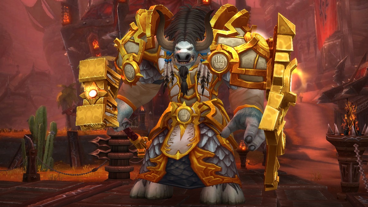 WoW Tauren Paladin