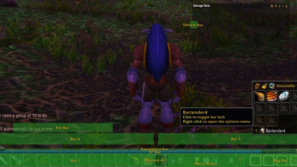 WoW Classic addon bartender