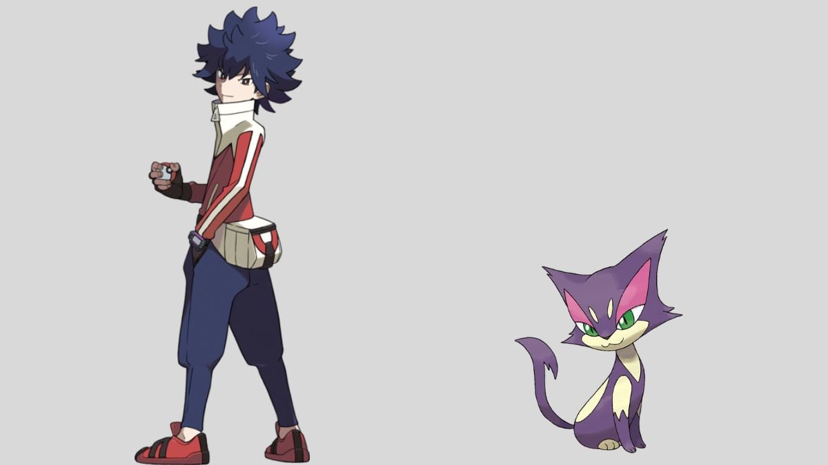 Pokemon Rival Hugh Pokemon Black 2 and White 2