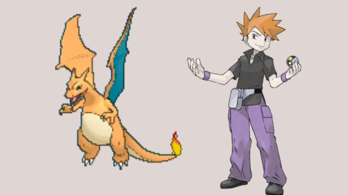 Pokemon Rival Tier Blue Pokemon Red and Blue