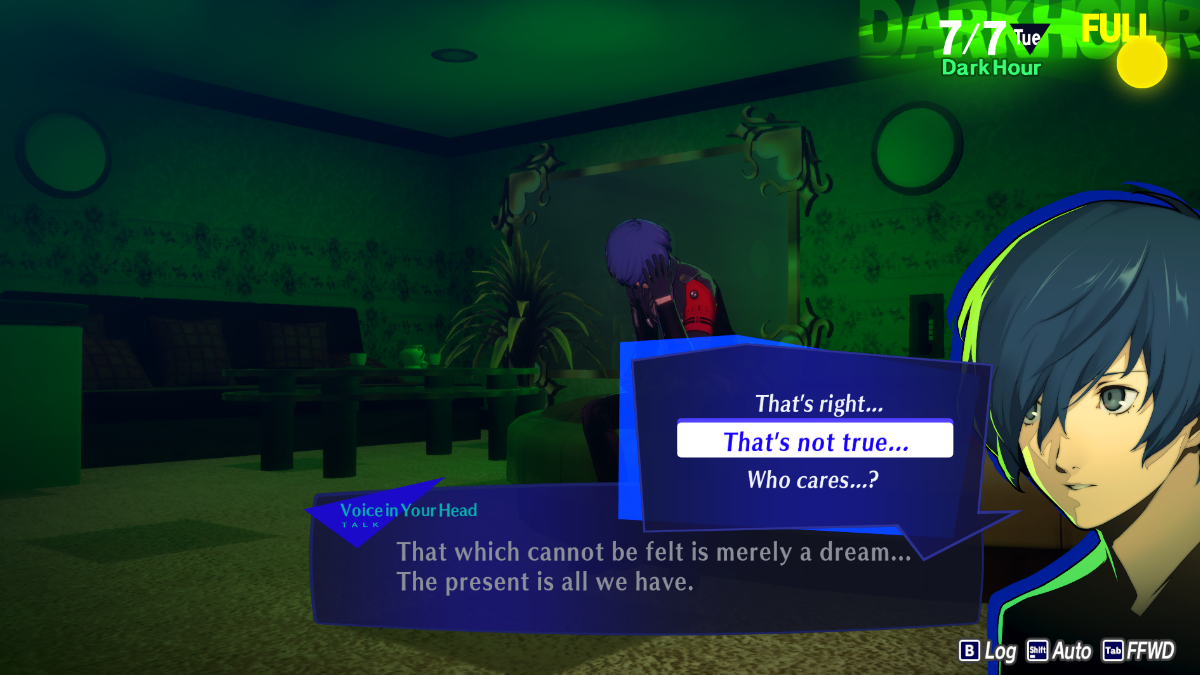 Persona 3 Reload puzzle