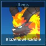 Palworld Blazehowl Saddle