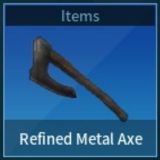 Palworld Refined Metal Axe