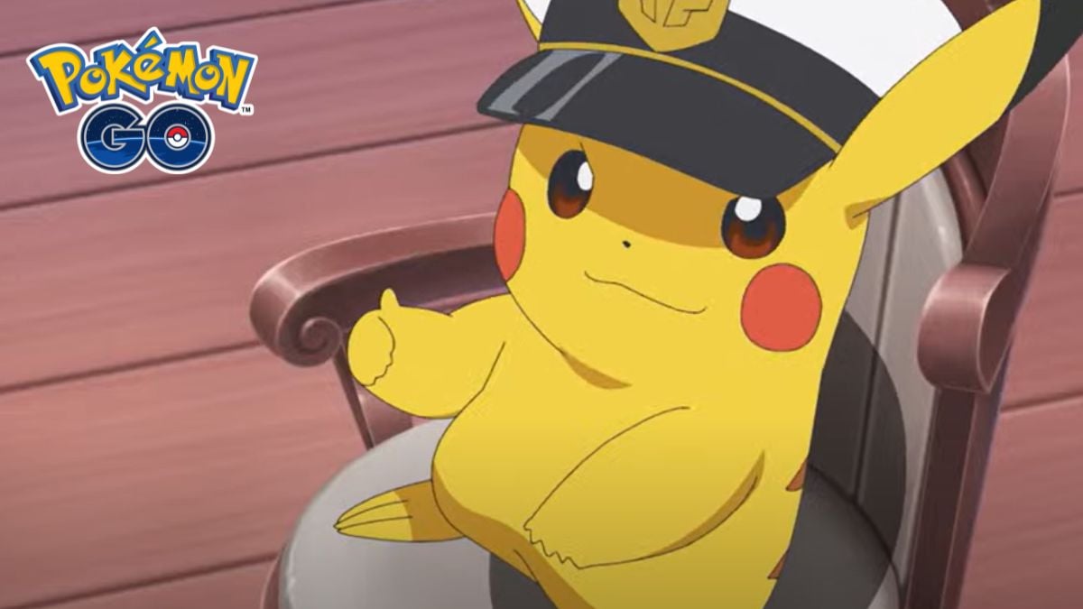 Pikachu in Cap's Hat Pokemon Horizons Pokemon GO Event