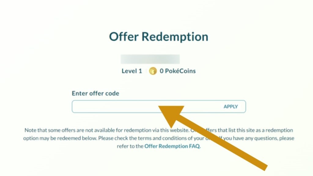 How to redeem codes in Pokemon GO