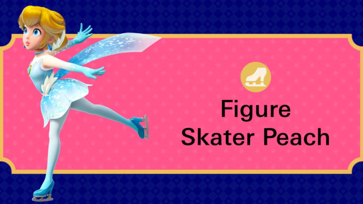 Princess Peach Showtime Figure Skater Peach