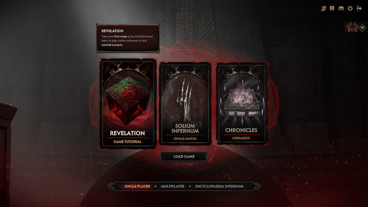 Solium_Infernum_Menu