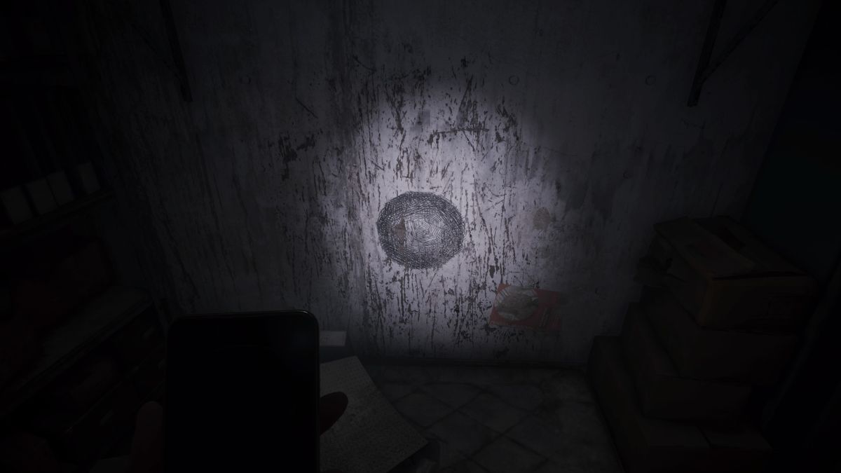 hole drawing silent hill the short message