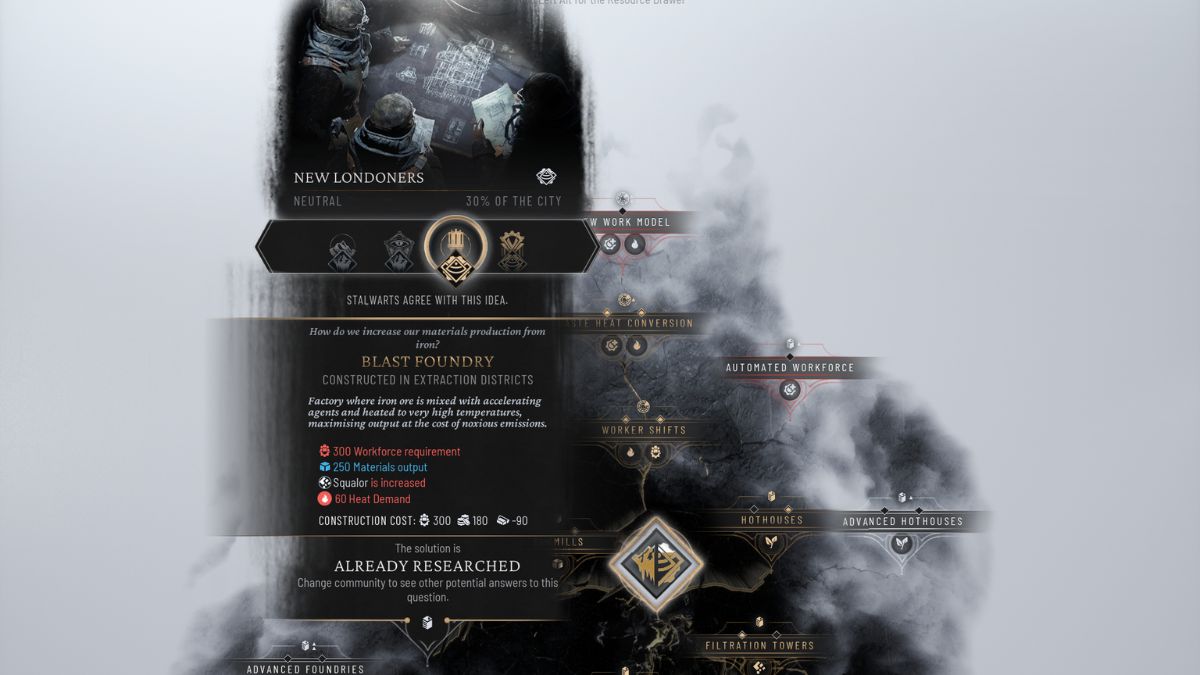 Materials from Blast Foundry - Frostpunk 2